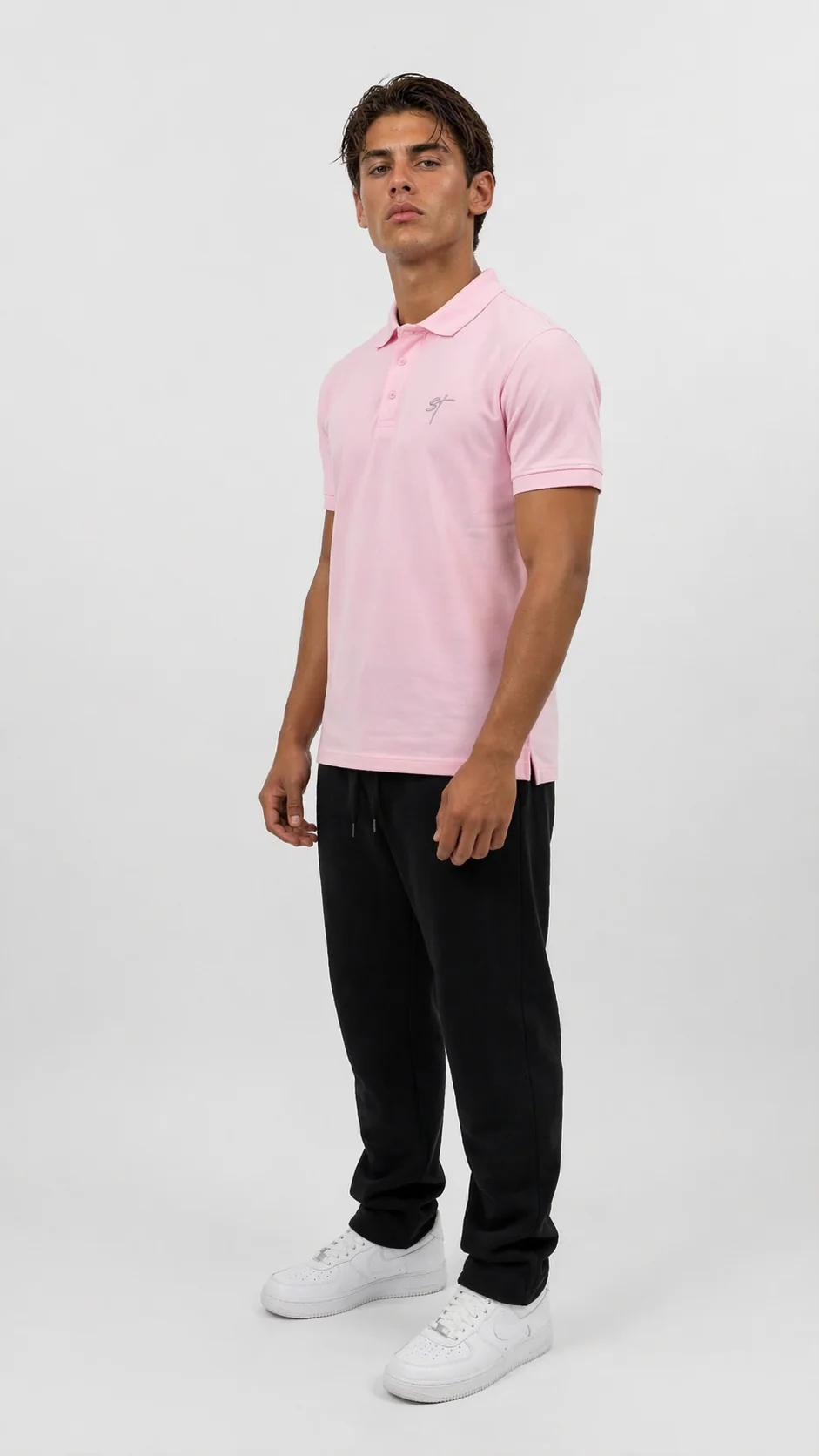 STSL® Polo Shirt – Pink - Image 5