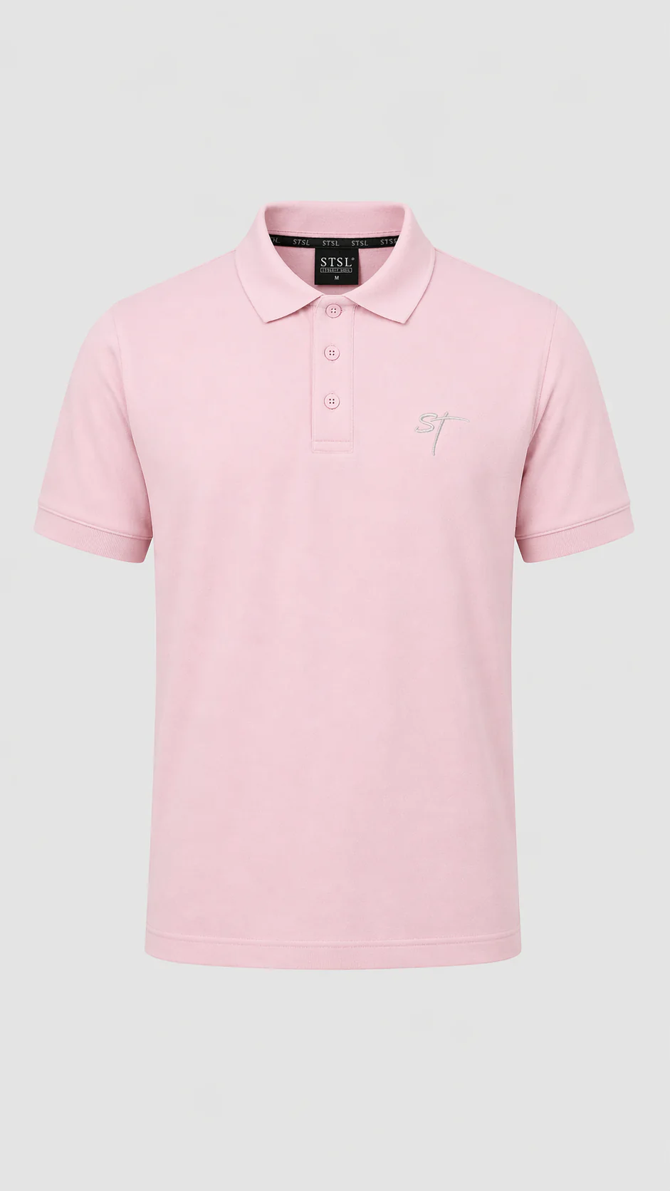 STSL® Polo Shirt – Pink - Image 7