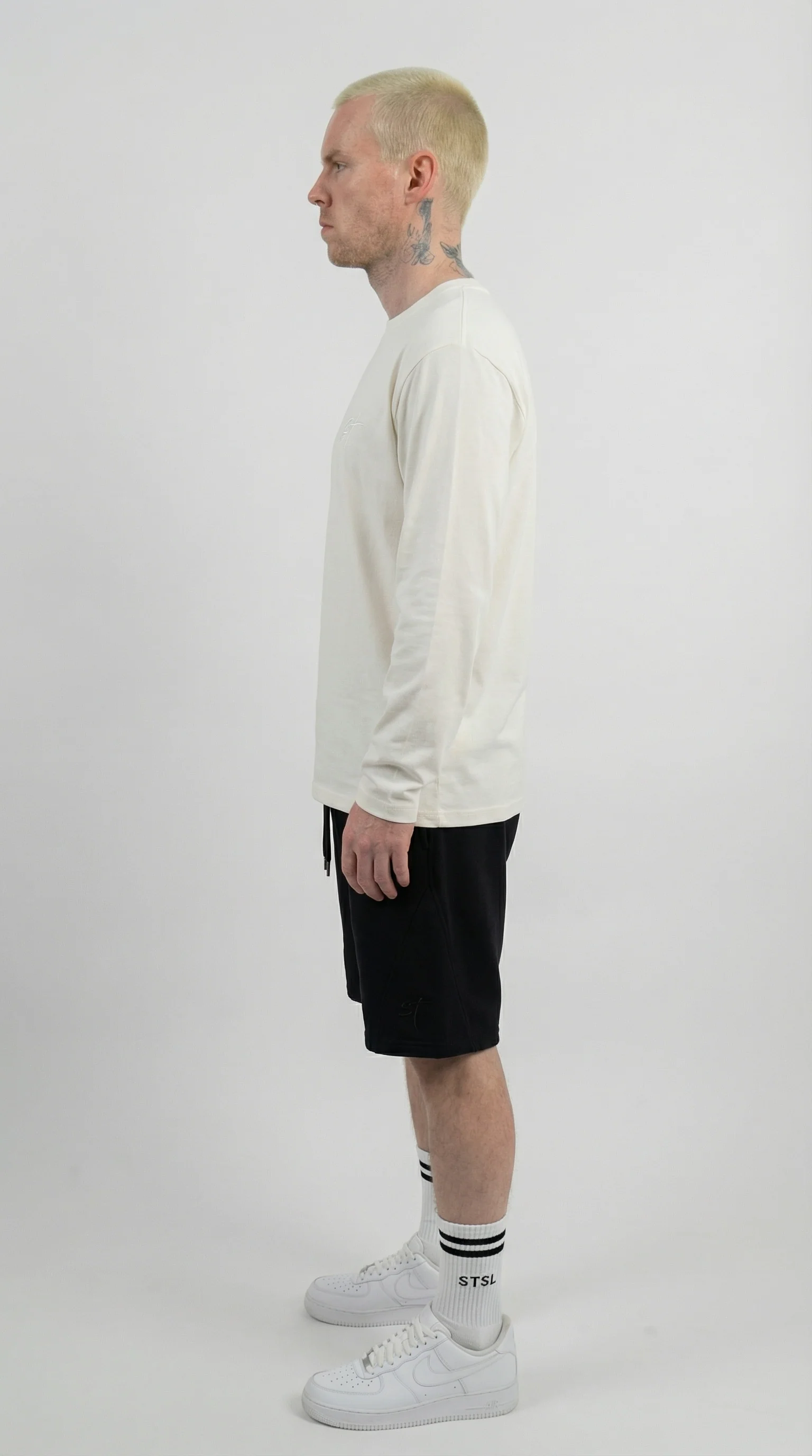 STSL Essential Heavy Shorts – Jet Black - Image 3