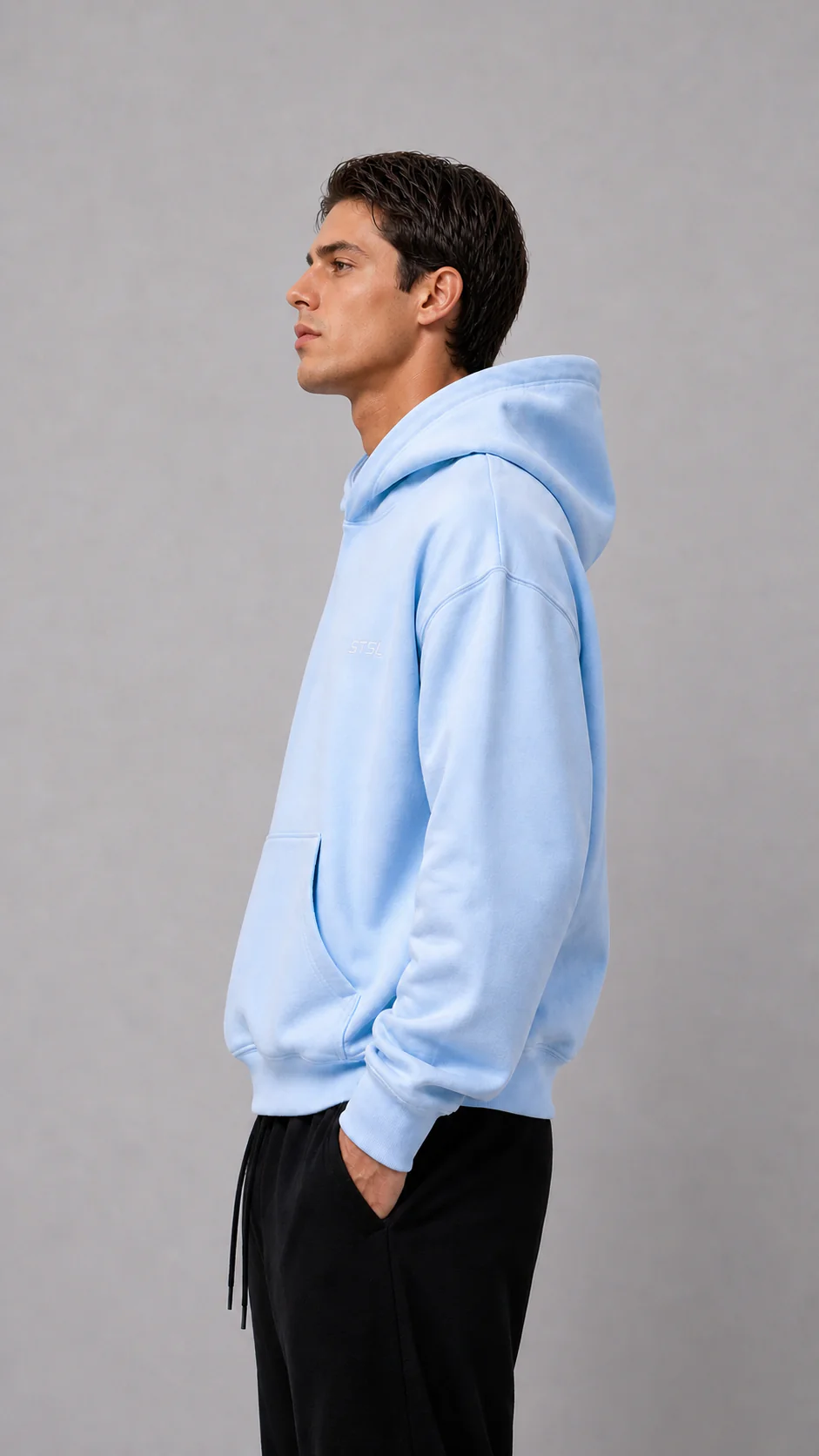 STSL® Hoodie – Ice Blue - Image 5