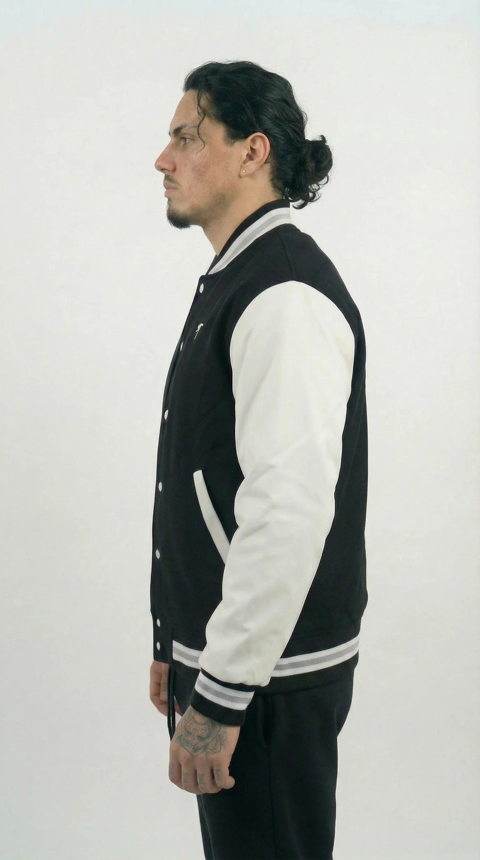 STSL® Varsity Jacket – Darkblue/White - Image 3