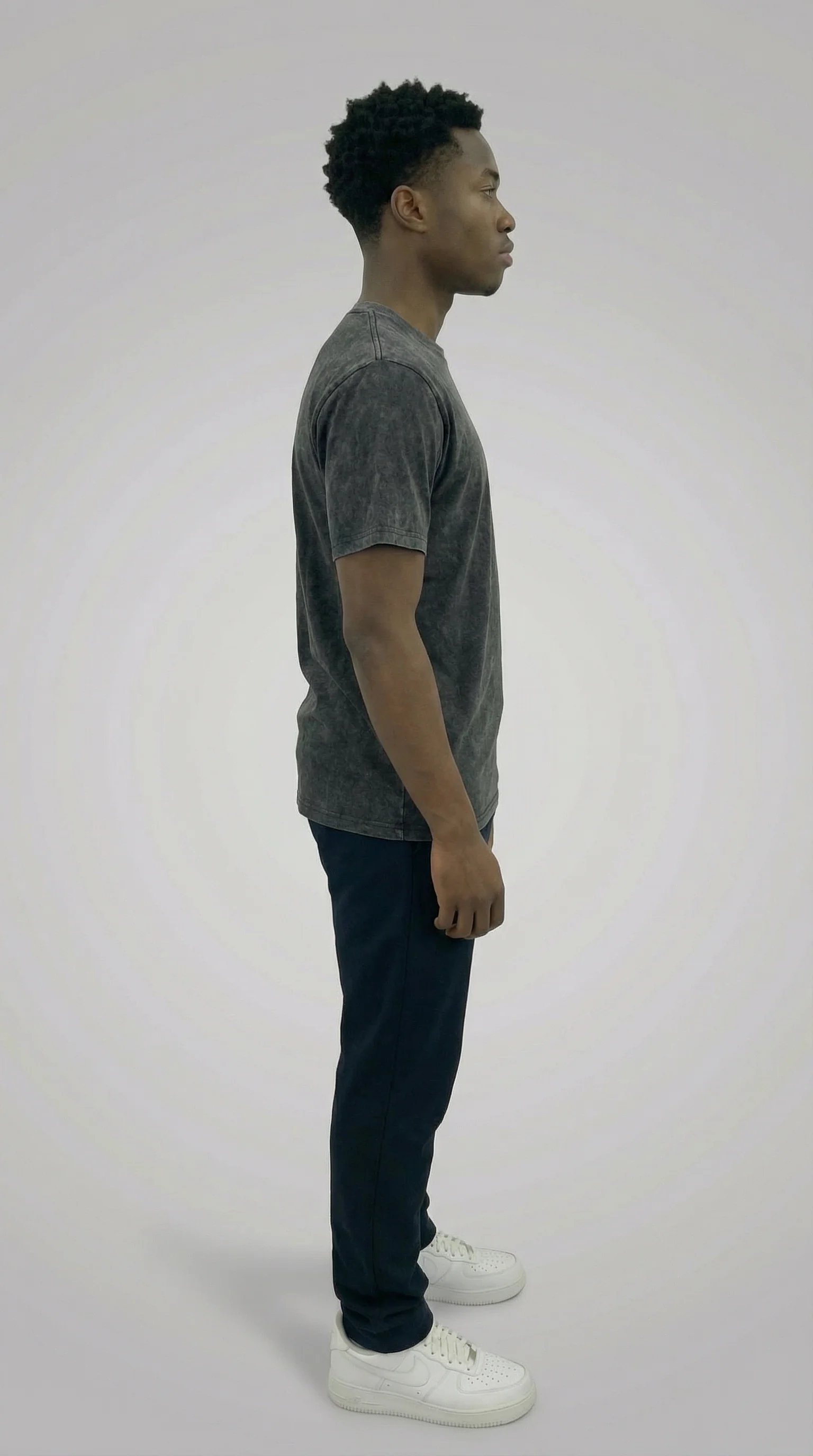 STSL® Heavy Oversize T-Shirt – Ash Basic (220 GSM) - Image 4