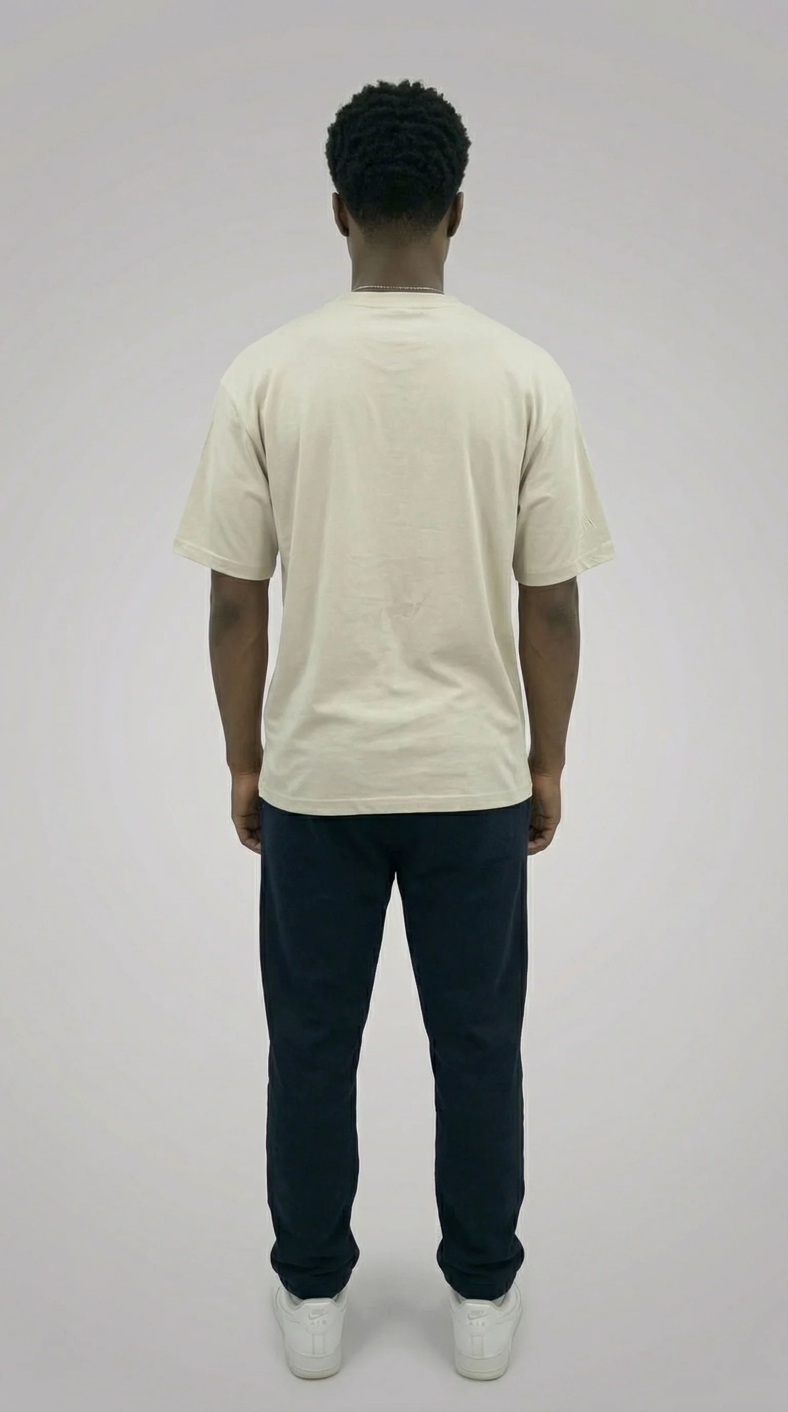 STSL® Heavy Oversize T-Shirt – Dust Plain (220 GSM) - Image 3
